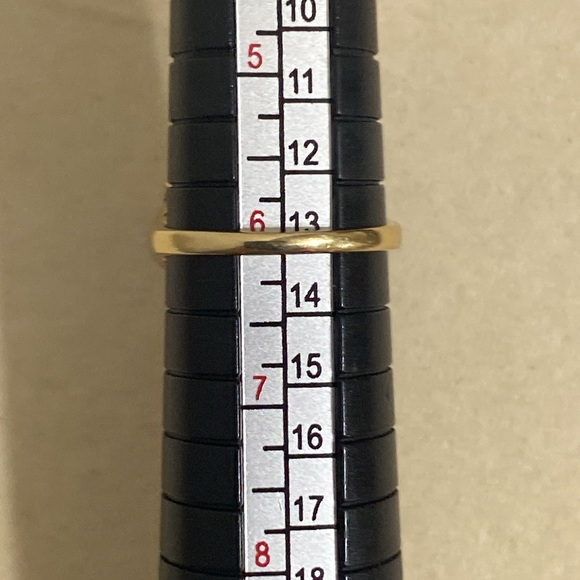 14K Gold Sapphire And Ruby Ring - Picture 9 of 10